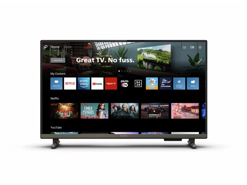 Philips TV 24PHS6808/12 24, 1280 x 720 (HD720), LED-LCD