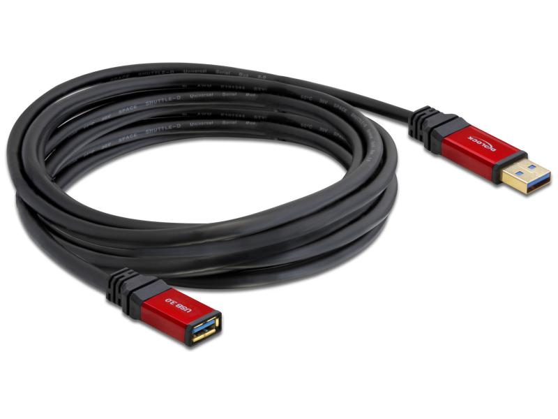 Delock USB 3.0-Verlängerungskabel A - A Premium 5 m