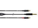 Cordial Audio-Kabel CFY 1.5 VCC 6.3 mm Klinke - Cinch 1.5 m