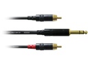 Cordial Audio-Kabel CFY 0.9 VCC 6.3 mm Klinke - Cinch 0.9 m