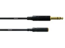 Cordial Audio-Kabel 6.3 mm Klinke - 3.5 mm Klinke 0.15 m
