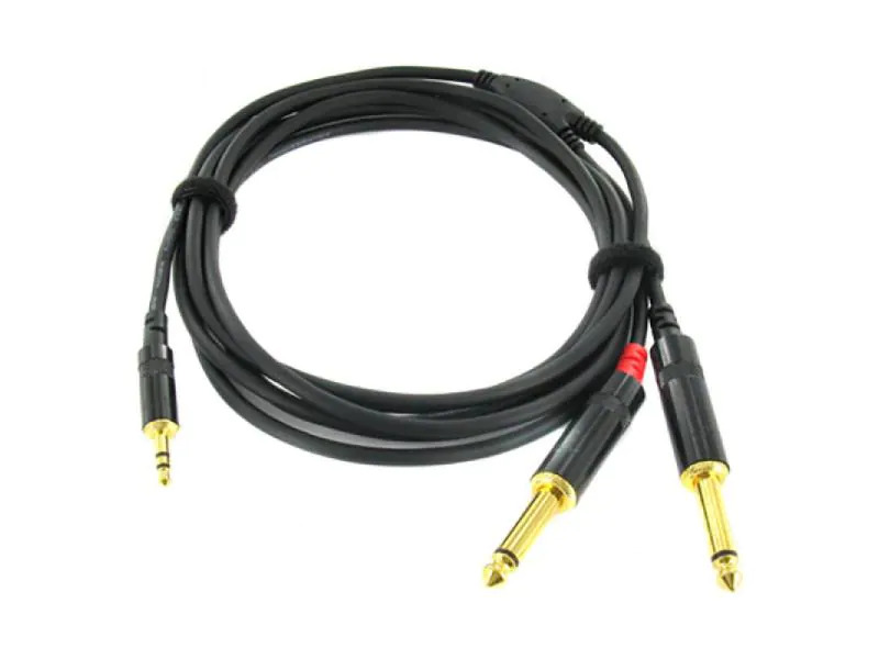 Cordial Audio-Kabel 3.5 mm Klinke - 6.3 mm Klinke 1.5 m