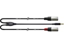 Cordial Audio-Kabel CFY 3.0 WMM-LONG 3,5 mm Klinke - XLR 3.0 m
