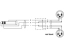 Cordial Audio-Kabel CFY 3.0 WMM-LONG 3,5 mm Klinke - XLR 3.0 m
