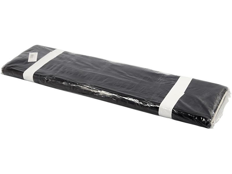 Creativ Company Stoff 145 cm x 1000 cm, Schwarz