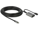 Delock USB 3.0-Verlängerungskabel C - C aktiv verstärkt, 5m
