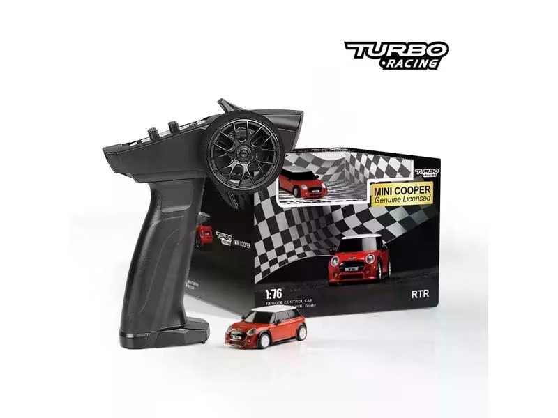 Turbo Racing Mini Cooper TR01, RTR, 1:76