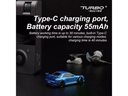 Turbo Racing Micro Drift C64, Blau RTR, 1:76