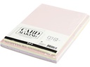 Creativ Company Blankokarte und Couvert 10.5 x 15 cm, 50 Stück, Pastell
