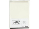 Creativ Company Blankokarte und Couvert 10.5 x 15 cm, 50 Stück, Beige