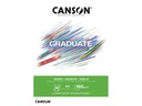 Canson Zeichenblock Graduate A4, 30 Blatt