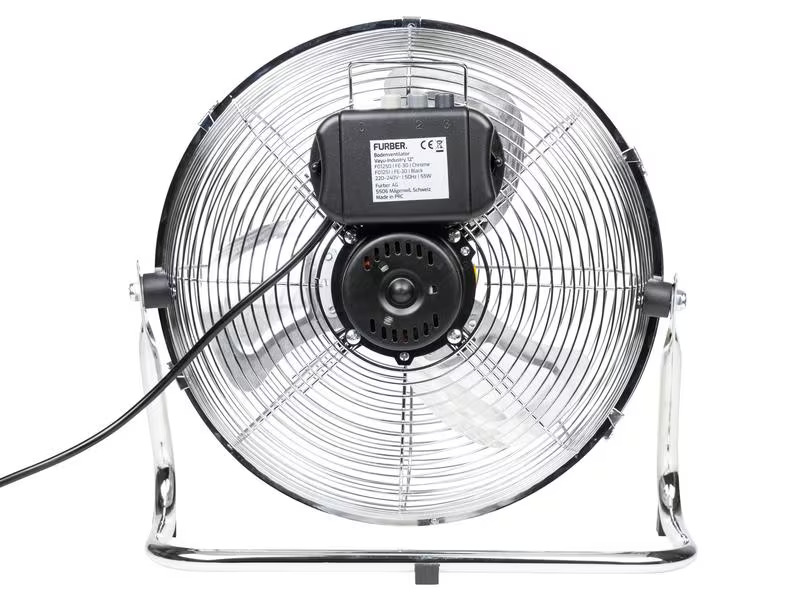 FURBER Bodenventilator Vayu-Industry 12'' Chrom