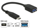 Delock USB 3.1-Adapterkabel A - C 0.1 m