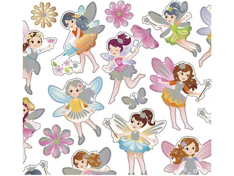 Creativ Company Motivsticker Feen 1 Blatt