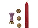 Creativ Company Starterkit Stempel Herz/Kleeblatt/Schmetterling, Rot