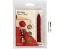 Creativ Company Starterkit Stempel Krone/Blume/Lilie, Rot