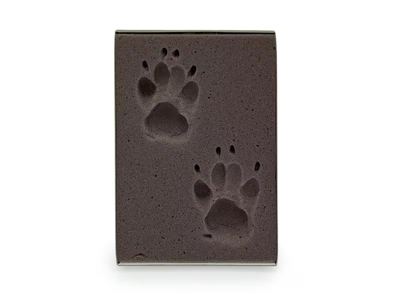 Nariel Abdruckschaum, Grau, 10 x 15 cm