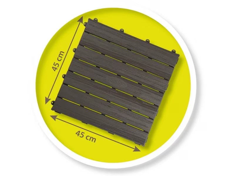 Smoby Zubehör Spielhaus Bodenplatten-Set mit Klicksystem