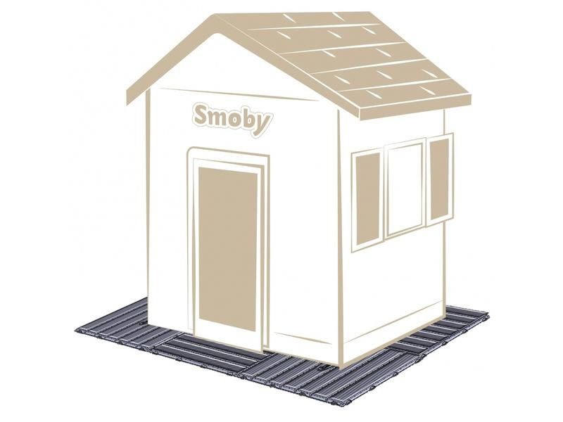 Smoby Zubehör Spielhaus Bodenplatten-Set mit Klicksystem