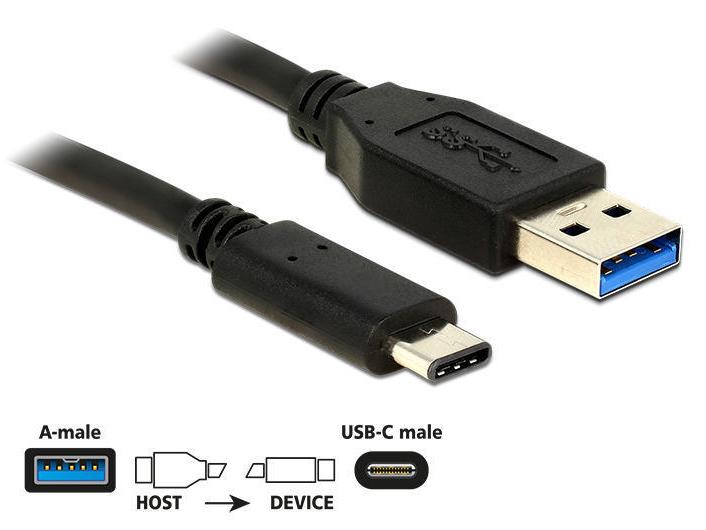 Delock USB 3.1-Kabel A - C 0.5 m