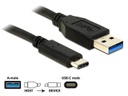 Delock USB 3.1-Kabel A - C 0.5 m