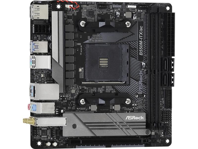 ASRock Mainboard B550M-ITX/ac