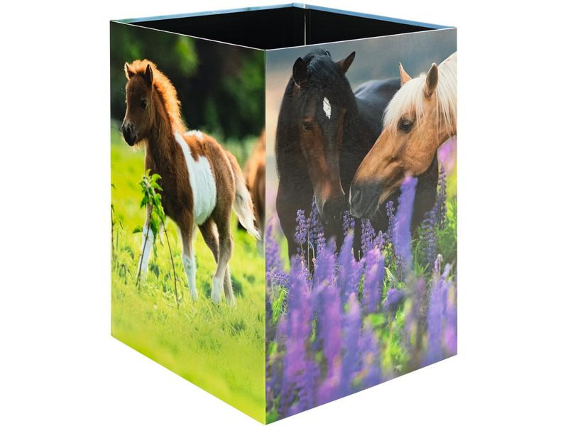 HERMA Papierkorb Pferdewiese 15 l, Grün