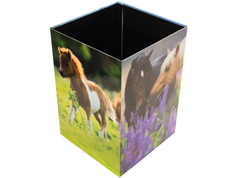 HERMA Papierkorb Pferdewiese 15 l, Grün