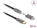 Delock Optisches Kabel 5 in 1 HDMI, 30 m, 8K 60 Hz, aktiv