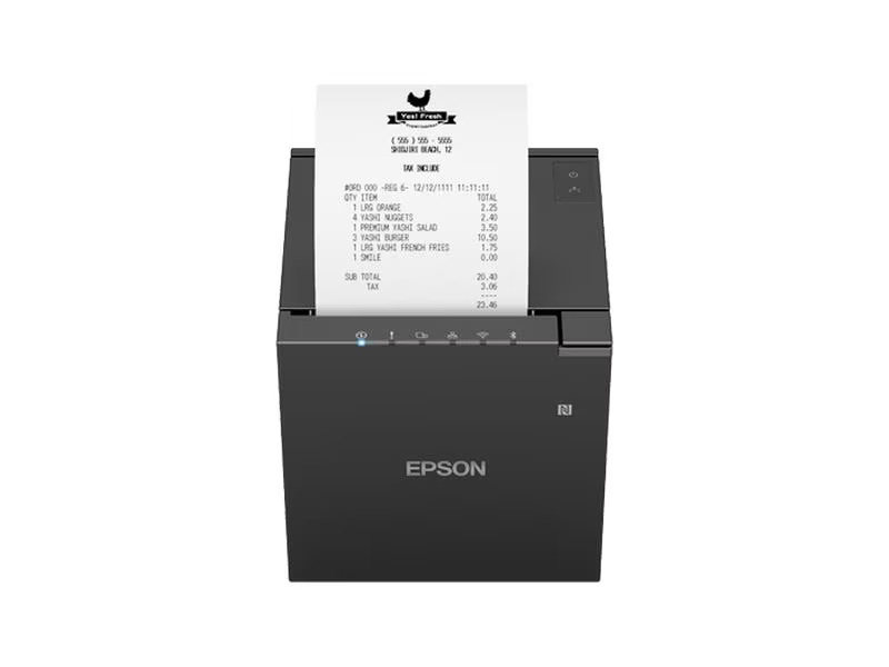 Epson Thermodrucker TM-M30III – BT/LAN/WLAN/USB Schwarz