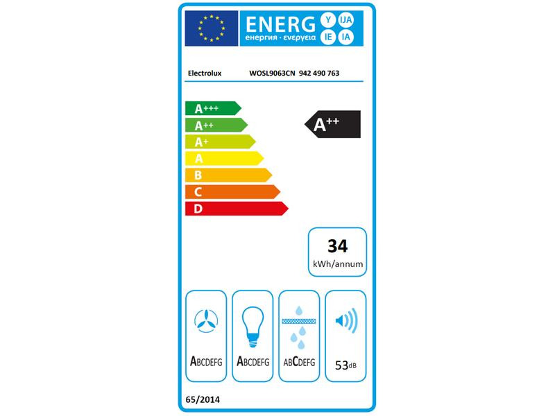 Electrolux Wandhaube WOSL9063CN 3+2 Intensiv Stufen