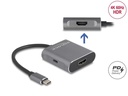 Delock 2-Port Signalsplitter USB-C – 2x HDMI