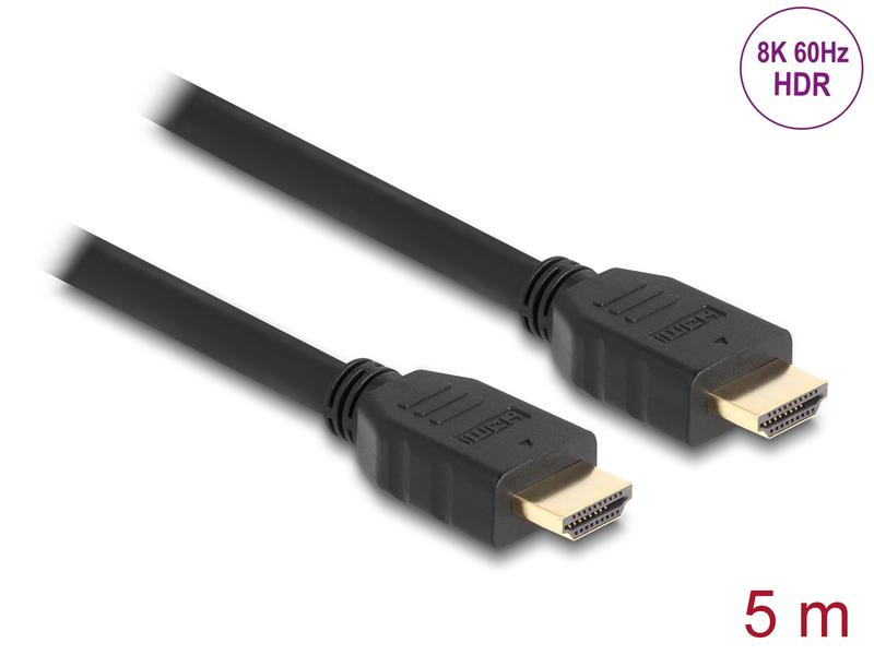 Delock Kabel 8K 60Hz HDMI - HDMI, 5 m