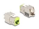 Delock Keystone-Modul RJ45 zu LSA, Cat.6A Farbig, 8 Stück