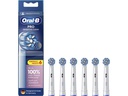 Oral-B Zahnbürstenkopf Sensitive Clean 6 Stück, Weiss