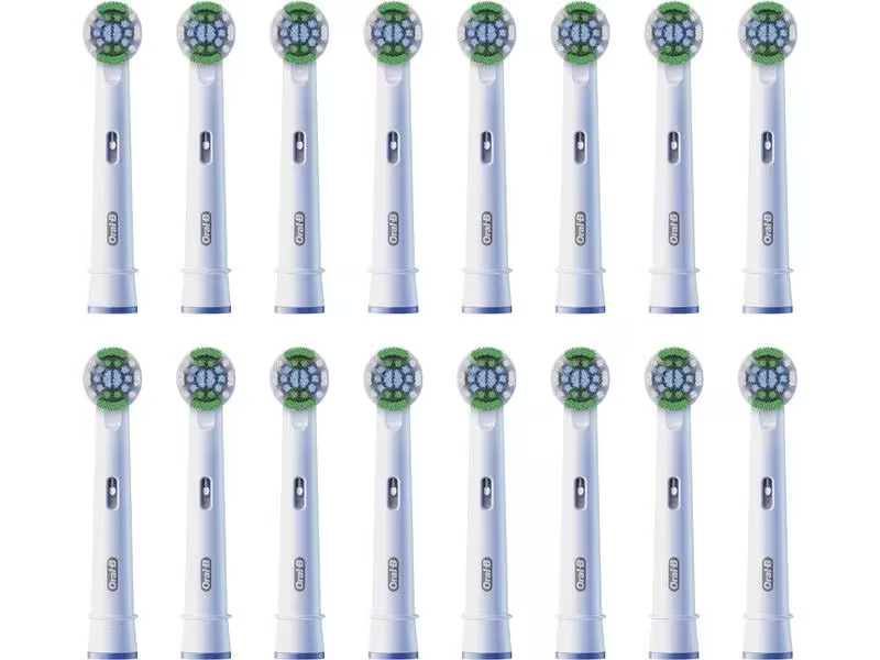 Oral-B Zahnbürstenkopf Precision Clean 16 Stück, Weiss