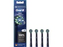 Oral-B Zahnbürstenkopf CrossAction 4 Stück, Schwarz