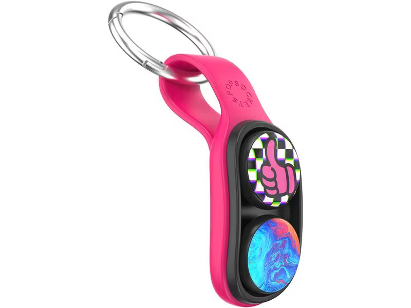 PopSockets Schlüsselanhänger PopPucks Starter Pack Pink Punk