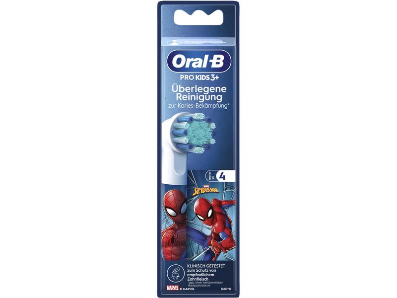 Oral-B Zahnbürstenkopf Spiderman 4 Stück