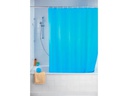 Wenko Duschvorhang Anti-Schimmel 180 x 200 cm, Blau