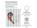 Wenko Duschvorhang Cute Cat 180 x 200 cm