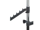 Wenko Garderobenständer All In 117 cm/169 cm, Schwarz/Silber