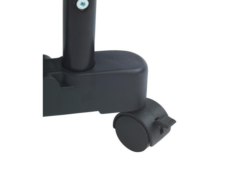 Wenko Garderobenständer All In 117 cm/169 cm, Schwarz/Silber