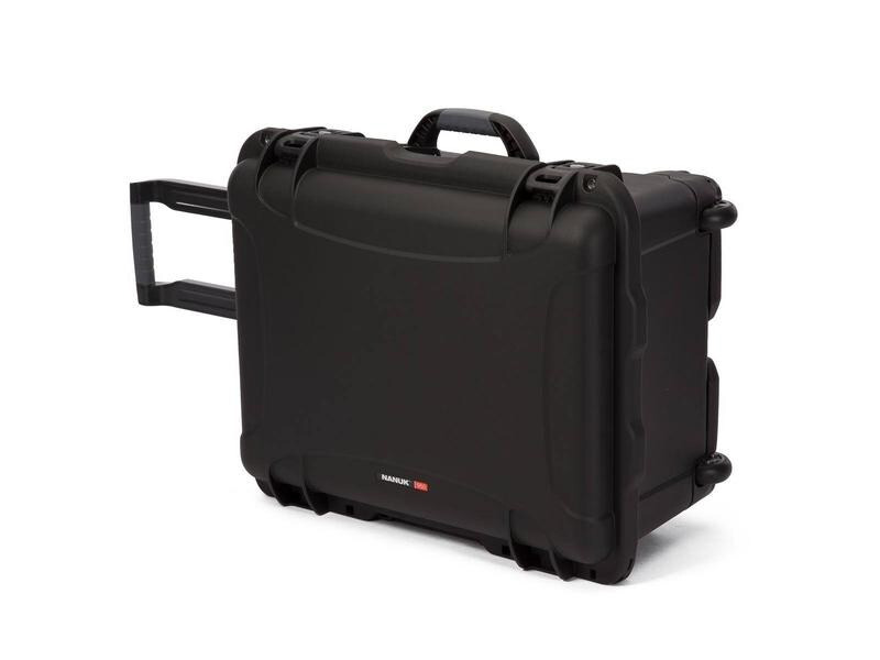Nanuk Kunststoffkoffer 950 (521 x 389 x 257) WS schwarz Schwarz