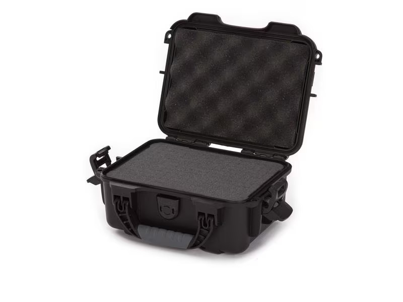 Nanuk Kunststoffkoffer 904 (213 x 152 x 94) WS schwarz Schwarz