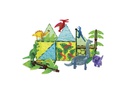 Magna-Tiles Magna-Tiles Dino World XL Set 50-teilig