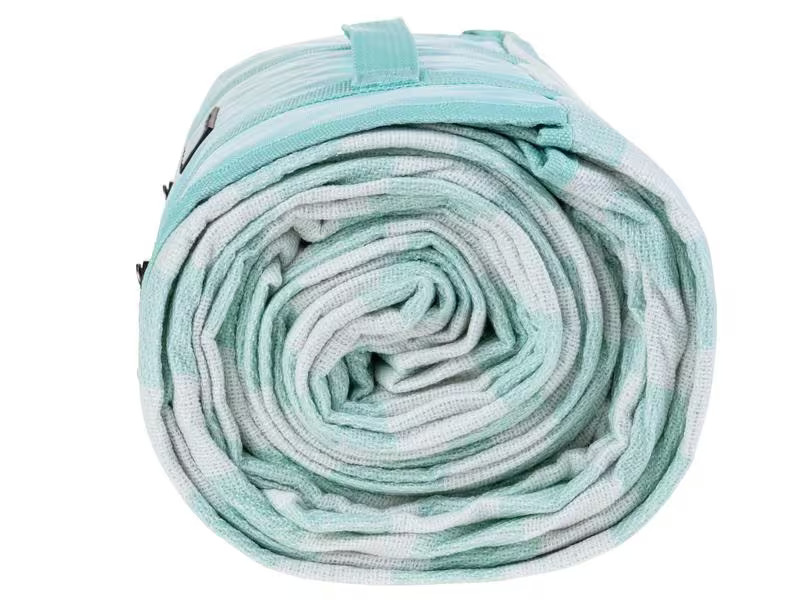 KOOR Picknickdecke Stripes mint 200 x 300 cm