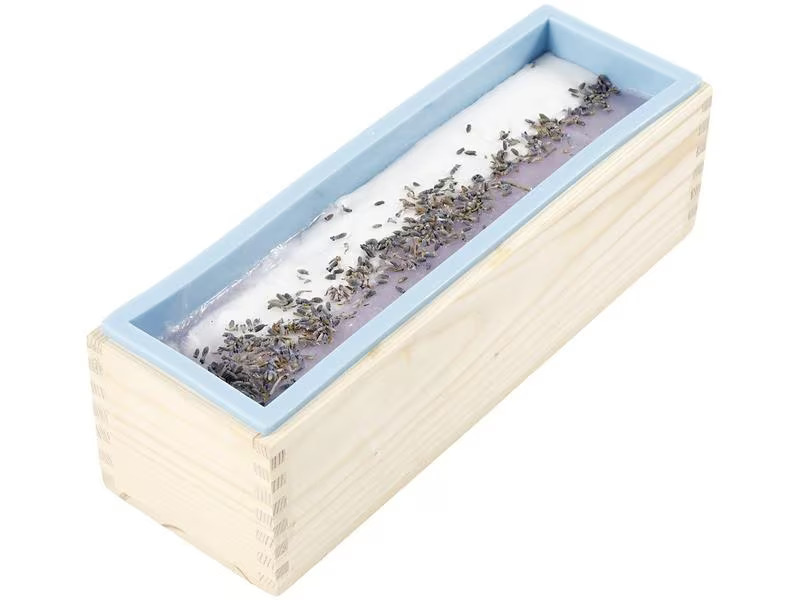 Creativ Company Giessform Silikon mit Holzbox