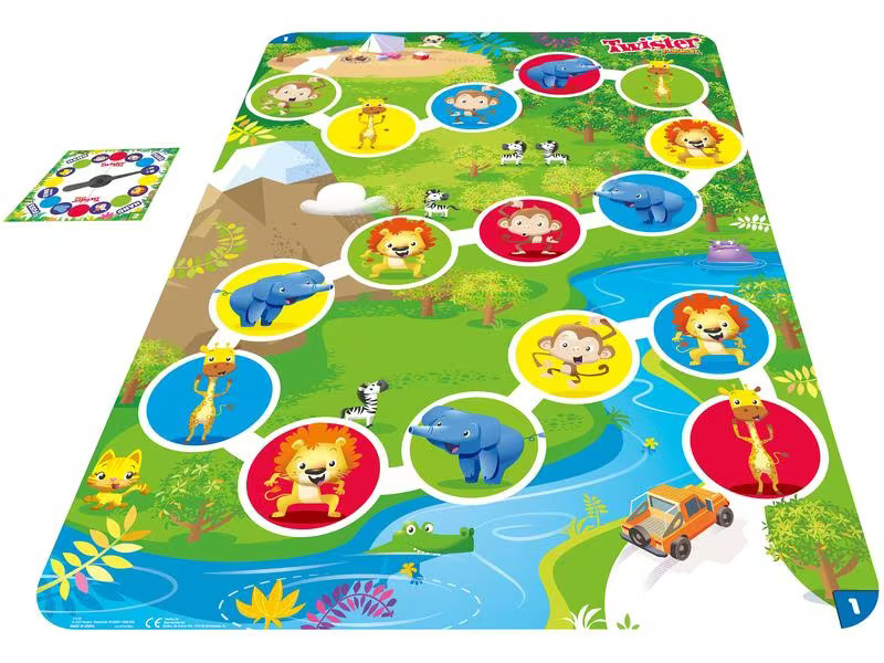 Hasbro Gaming Familienspiel Twister Junior