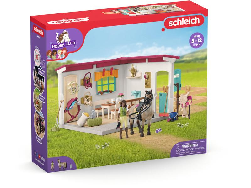Schleich Spielfigurenset Horse Club Sattelkammer